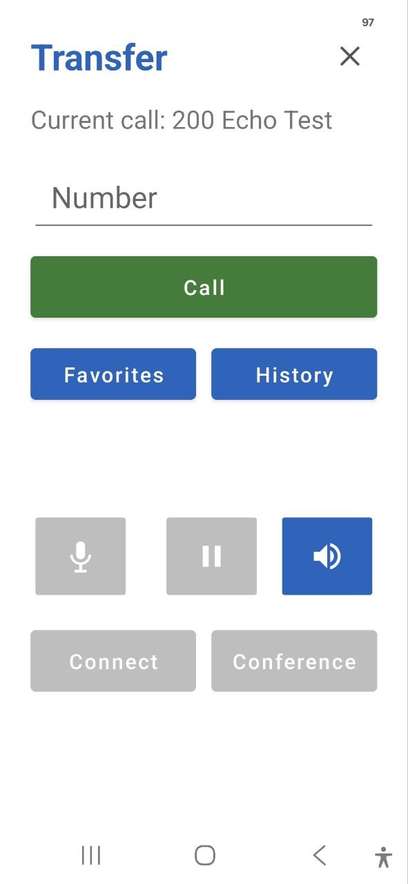 LiarXPhone Transfer screen
